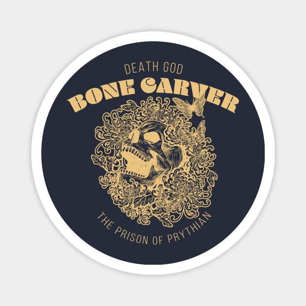 The Bone Carver Magnet by OutfittersAve